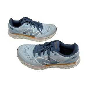 New Balance Fresh Foam 880v14 Womens Running Shoes Sz 8 Blue Lightweight Comfort